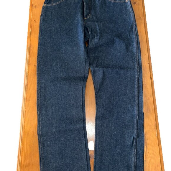 Men’s Legendary Gold VF Jeanswear Size 35x30 Blue Denim 5 Pocket Jeans Made USA - Picture 2 of 10